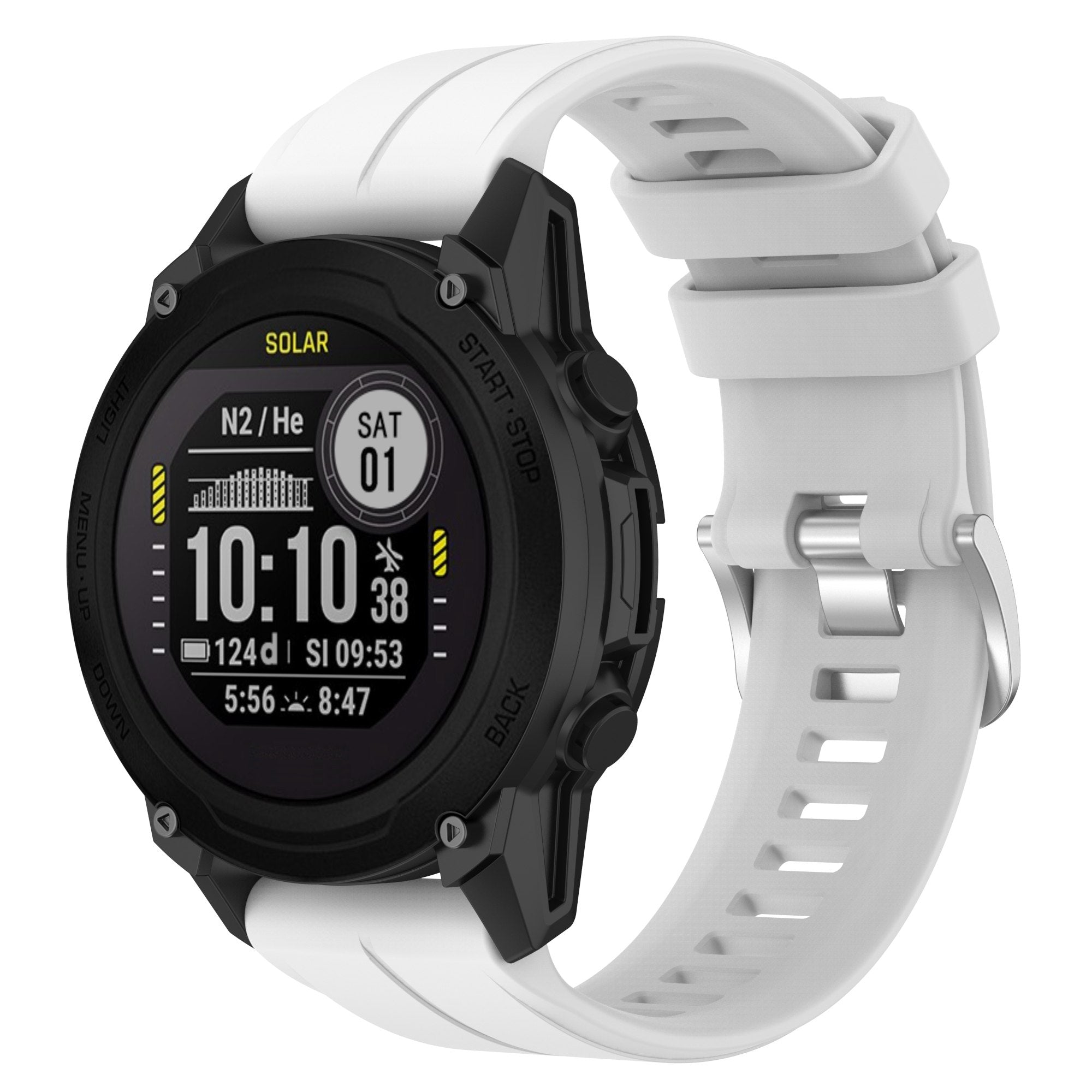 For Garmin Fenix 7 Instinct 2 Fenix 5 Forerunner 935 945 Watch Strap Silicone Wrist Band Sports Watch 22mm Watchband with Buckle For Garmin Fenix 7 Instinct 2 Fenix 5 Forerunner 935 945 Watch Strap Silicone Wrist Band Sports Watch 22mm Watchband with Buckle